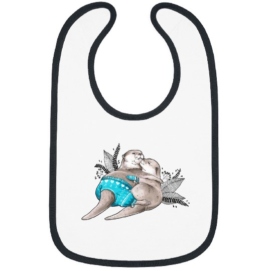 Otter Pet SummerHoliday vibes Summer Vacation Apparel Bibs
