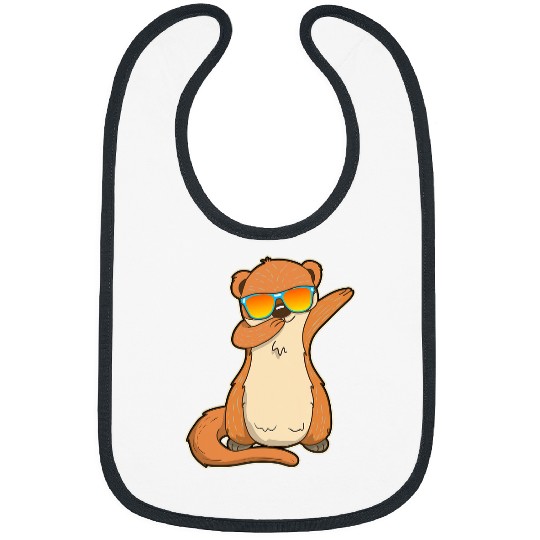 Otter Pet Otters Dabbings Otter For Sea Otter Lover Marine Animal Bibs