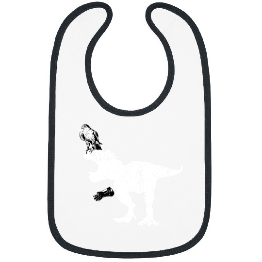 Dinosaur Pet T rexs Dinosaur Funny Falconry Hawk Falcon Training Falconer 2 Bibs