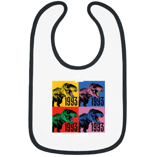 Dinosaur Pet Jurassic Park 30 Years Bibs