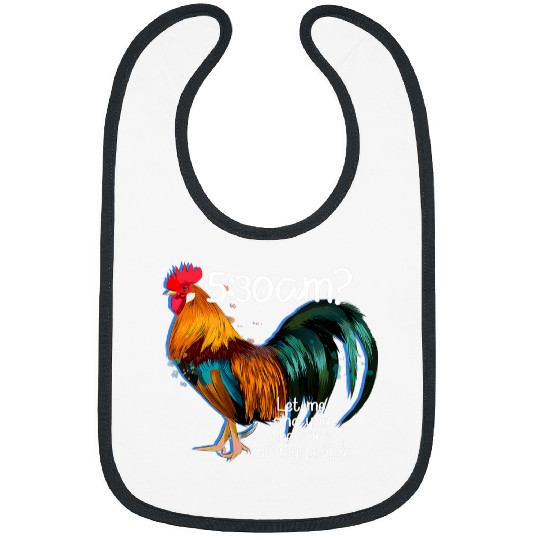 Chicken Pet Rooster am Let me sing you the song of my people Bibs