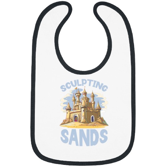 Building Sand Castle Sand Sculpting Beach Sand Artist 210 Bibs