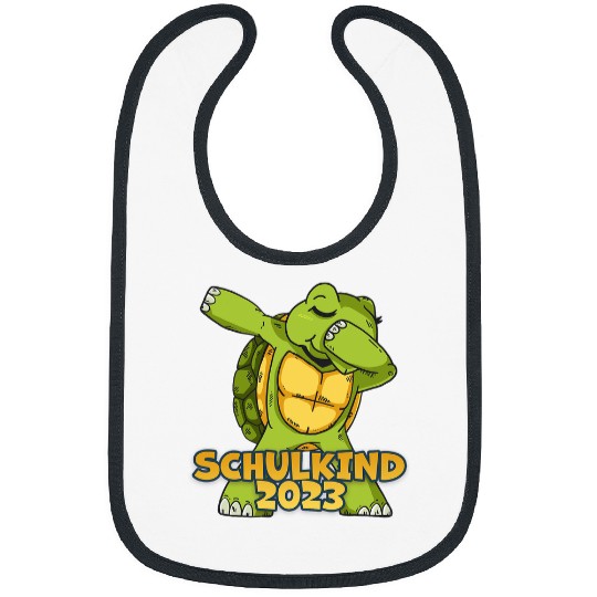 Turtle Pet Endlich Schulkind First Day of School with Bibs