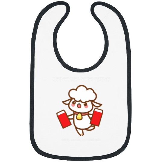 Goats Pet Year of The Goats Lunar New Year Bibs
