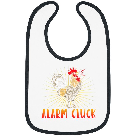Chicken Pet Animal Pet Alarm Cluck Chickens Lover 176 Bibs