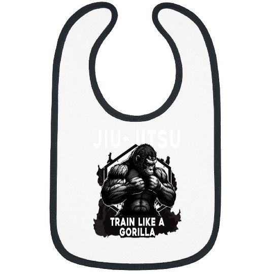 Gorilla Pet Train Like A Gorilla Jiu Jitsu Bibs