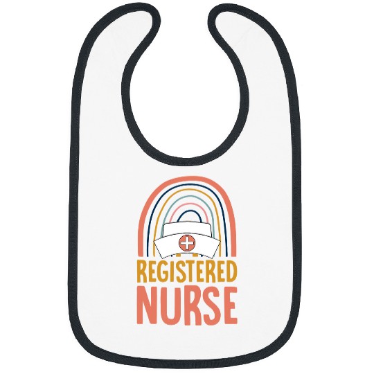 nurses Job Registered nurses Boho Style Bohemian Rainbow Bibs