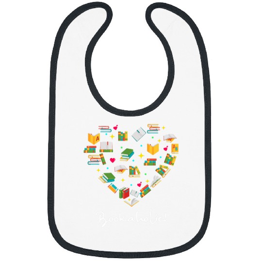 Book Fun Bookaholic Design For Bibliophiles And Book Lovers Bibs