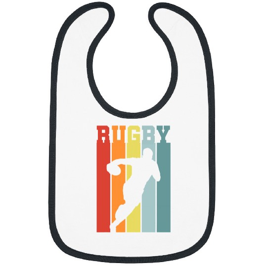Sport Rugby Player Rugby EKG Heartbeat Pulse Rate Bibs