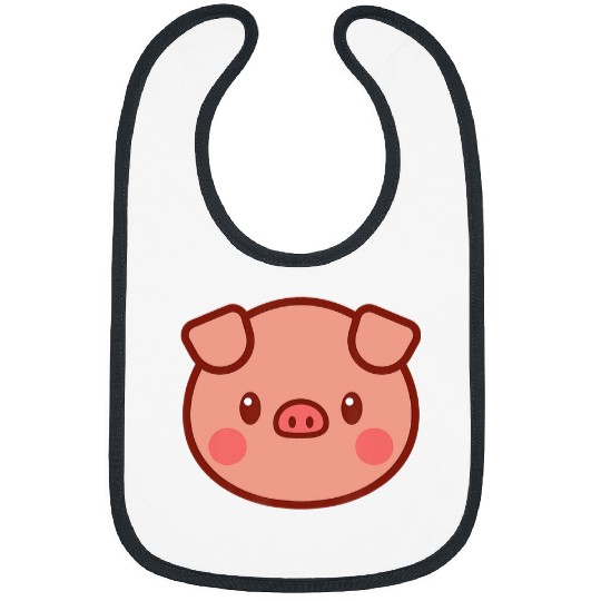 Pig Pet Face Gift For Bibs
