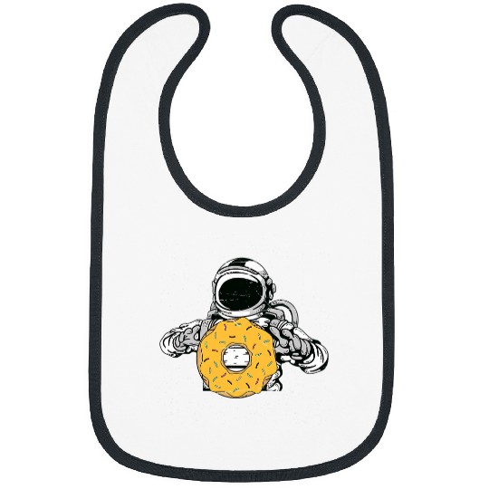 Astronaut Job Sweets Space Travel Donuts Astronomy Astronaut Bibs
