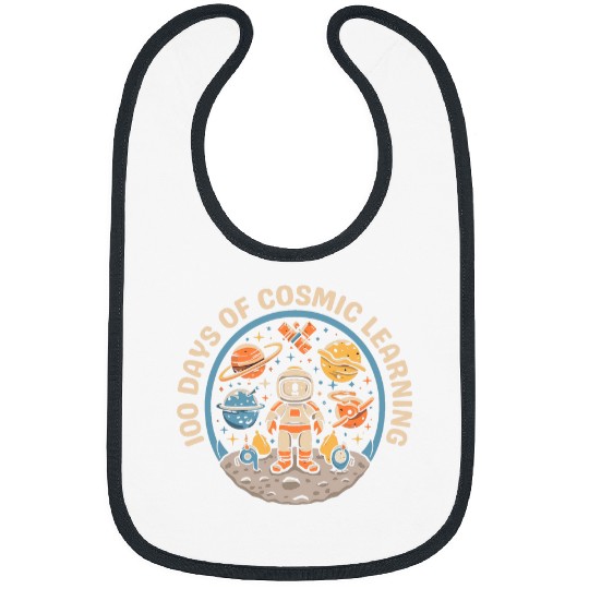 Astronaut Job 100 Days of Cosmic Learning 100 Days of School Astronaut Bibs