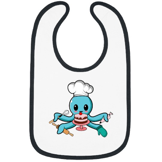Octopus Pet Baking Food Cook Or Baker Bibs