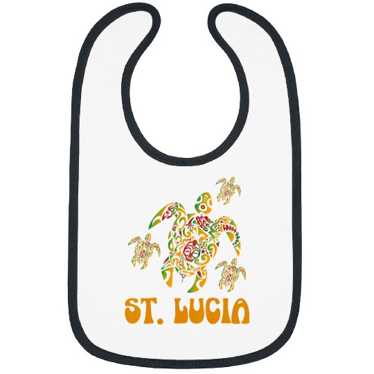 Turtle Pet St Lucia Island Sea Turtle Caribbean Sea St Lucia Bibs