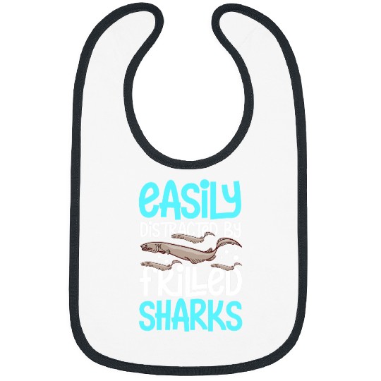 Shark Pet Frilled Shark Animal Tooth Funny Ocean Bibs