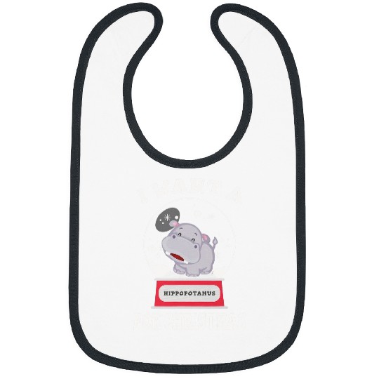 Hippo Pet I Want A Hippopotamus For Christmas Bibs