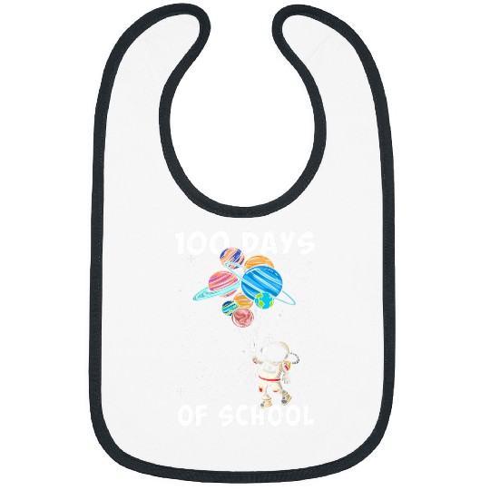 Astronaut Job 100 Days Of School Astronaut Space Boys Kids 100th Day Bibs