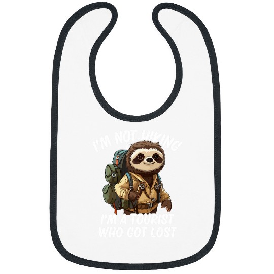 Sloth Pet Hiking Not Hiking 19 Bibs