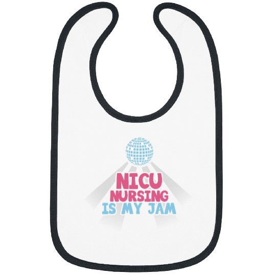 nurses Job Disco Nicu Hospital Funny Pediatrician and Pediatric nurses Bibs