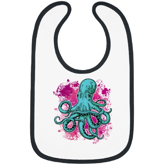 Octopus Pet Cephalopod octopus cuttlefish giant squid oceanography05 Bibs