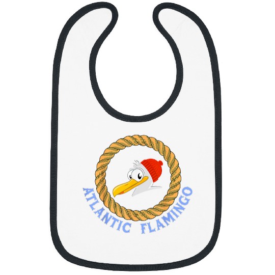 Flamingo Pet Atlantisc Flamingo Seagull Sailor Captain Maritime Bibs
