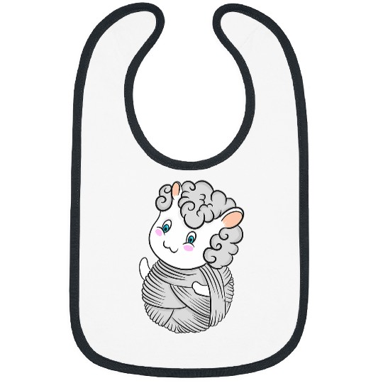 Sheep Pet Funny lamb sheep knitting wool 11 Bibs