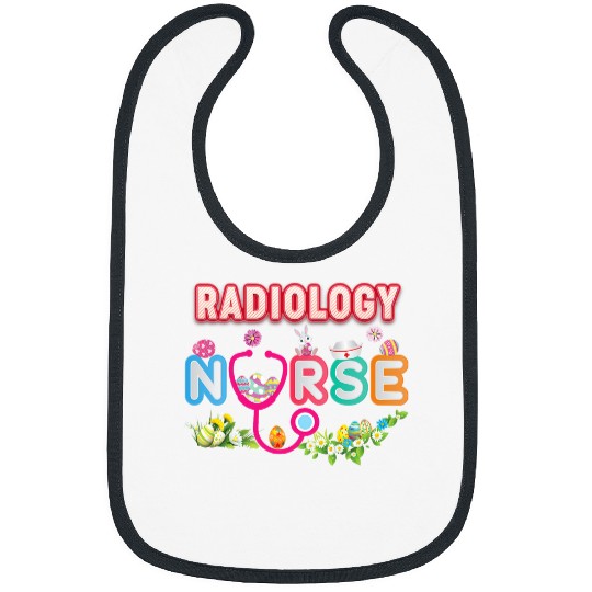 nurses Job Radiology nurses Bunny Easter Eggs Hunt Nursing Day Lovely Bibs