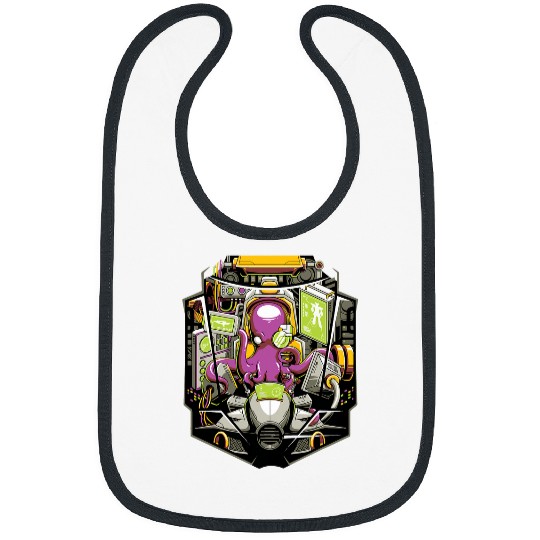 Aliens UFO I Want to Believe Area 51 Funny Alien Abduction Bibs
