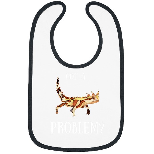 Komodo Pet Thorny Devil Lizard Animal Funny Men Women Kids Bibs