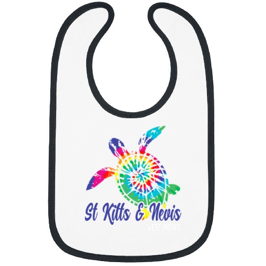 Turtle Pet St Kitts and Nevis Souvenirs Tie Dye Save Sea Bibs