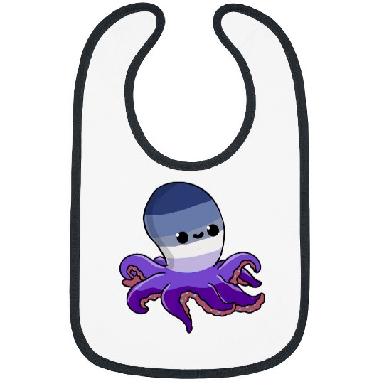 Octopus Pet Butch Lesbian Pride Bibs