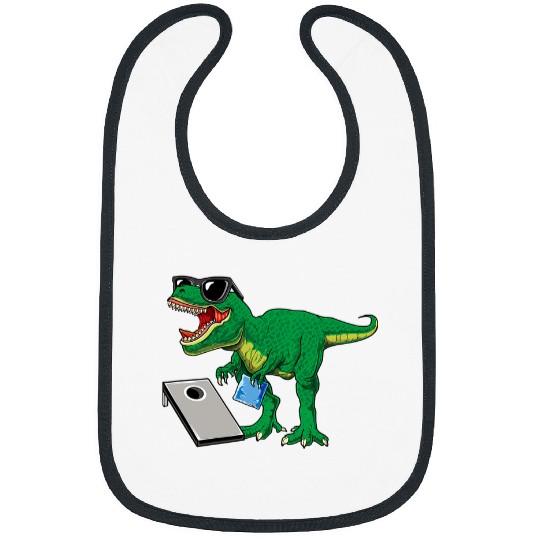 Dinosaur Pet T rexs Dinosaur Cornhole Trex Corn Hole Bean Bag Tossing Game 1 Bibs
