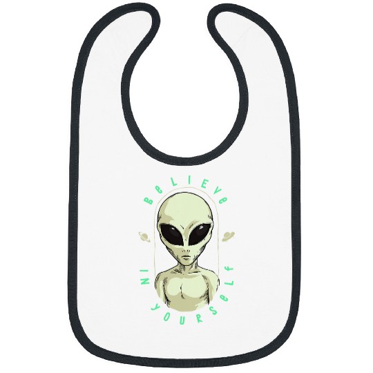 Aliens UFO I Want To Believe Tee 2Alien UFO Graphic Bibs