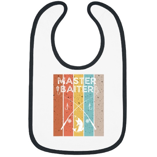 Fishing Fun Master Baiter vintages Fishing Camping Sportswear Bibs
