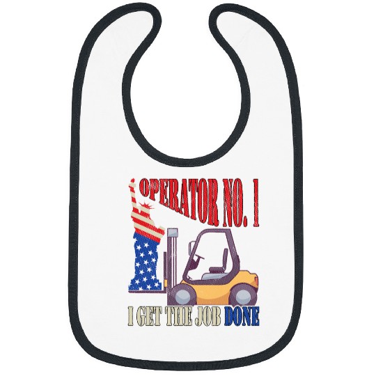 Forklift Fun Operator No 1 Job Statue Of Liberty Forklift Operator Bibs