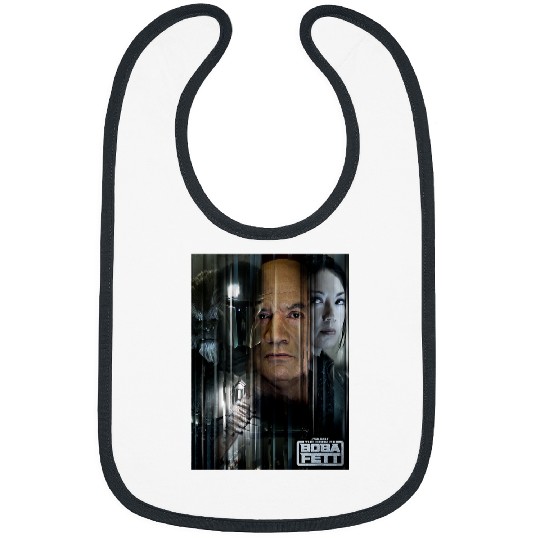 Book Fun Star Wars The Book Of Boba Fett Glitchy Character Panels Bibs