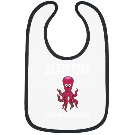 Octopus Pet For Men Women Sea Life Ocean Biology Cephalopod Bibs