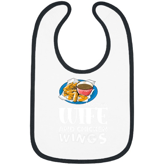 Chicken Pet I Love My Wife Chicken Wings Family Chicken Wing Bibs