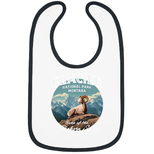 Sheep Pet Glacier National Park Bighorn Sheep 01 Bibs