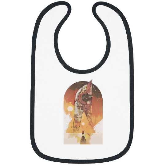 Book Fun Star Wars The Book of Boba Fett Ship Tatooine Bibs
