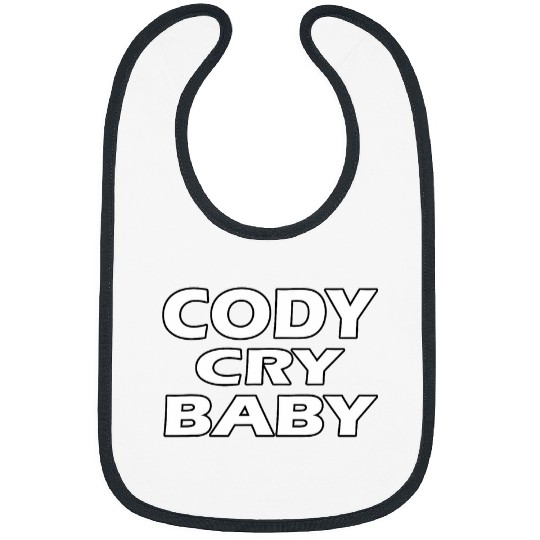Sport Wrestling Cody Cry Baby Funny Pro Wrestling 4 Bibs