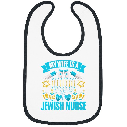 nurses Job Jewish nurses Wife 2Hanukkah Passover Israel Jew Jewish Bibs