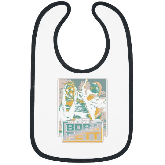 Book Fun Star Wars The Book Of Boba Fett Tusken Raider Retro Style Bibs
