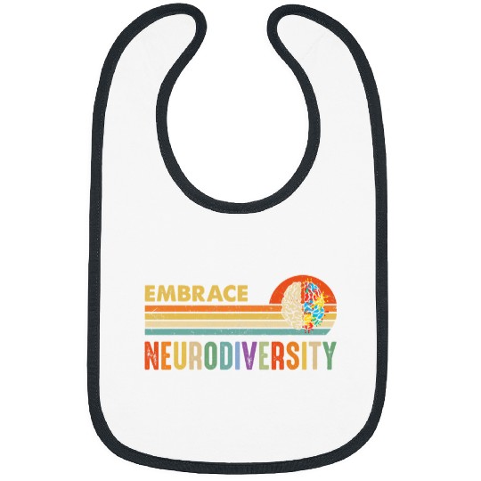 Autism Puzzle Embrace Neurodiversity Autism Awareness Neurodivergent Bibs