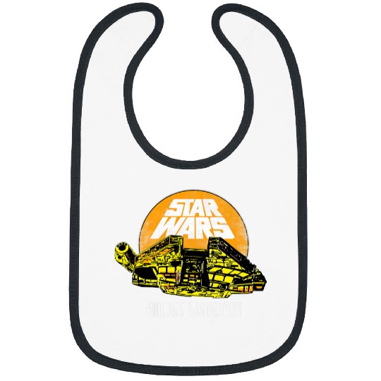 Book Fun Star Wars Millennium Falcon Comic Book Style Bibs