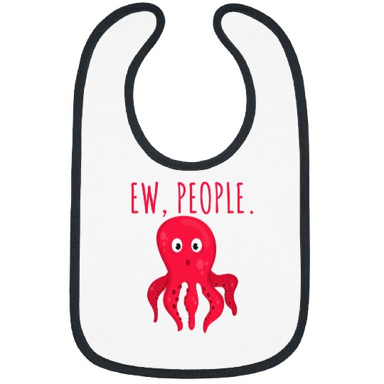 Octopus Pet Ew People Bibs