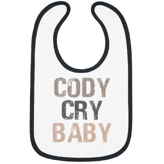 Sport Wrestling Cody Cry Baby Funny Pro Wrestling Bibs