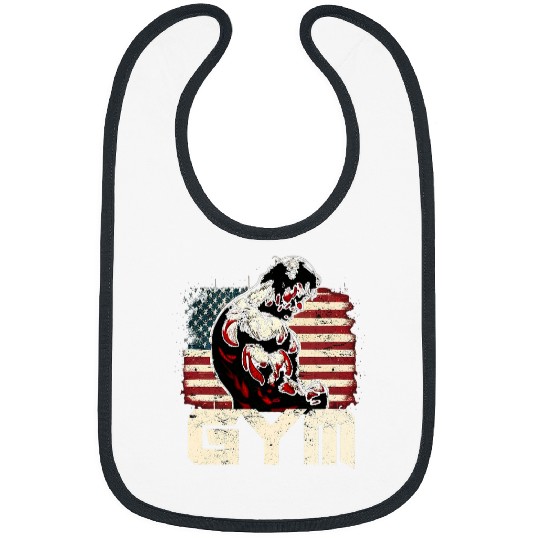 Bodybuilding Gorilla Gym Fitness Beast 24 Bibs