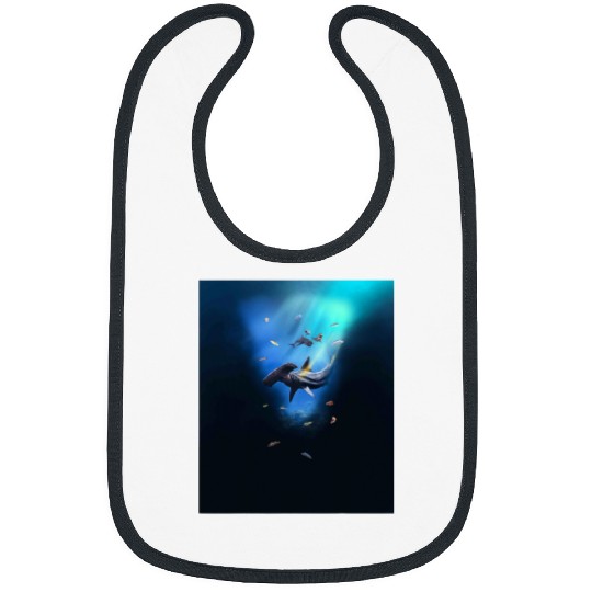 Shark Pet Hammerhead Shark Underwater Ocean Bibs