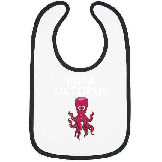 Octopus Pet For Men Dad Sea Life Ocean Biology Cephalopod4 Bibs